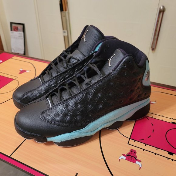 Jordan 13 Retro Black Island Green main image 9